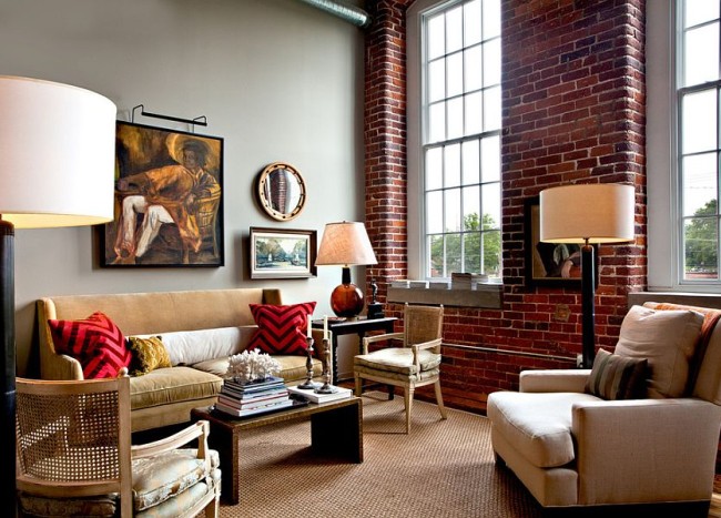 Brick Accent Walls: 100 Exposed Brick Wall Designs & Ideas to Enhance ...