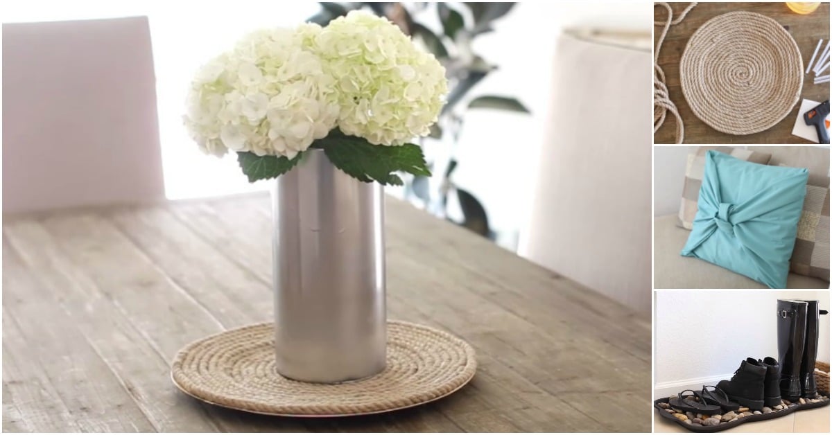 4 Easy and Fun DIY Home Decorating Projects You Have to Try {Video ...