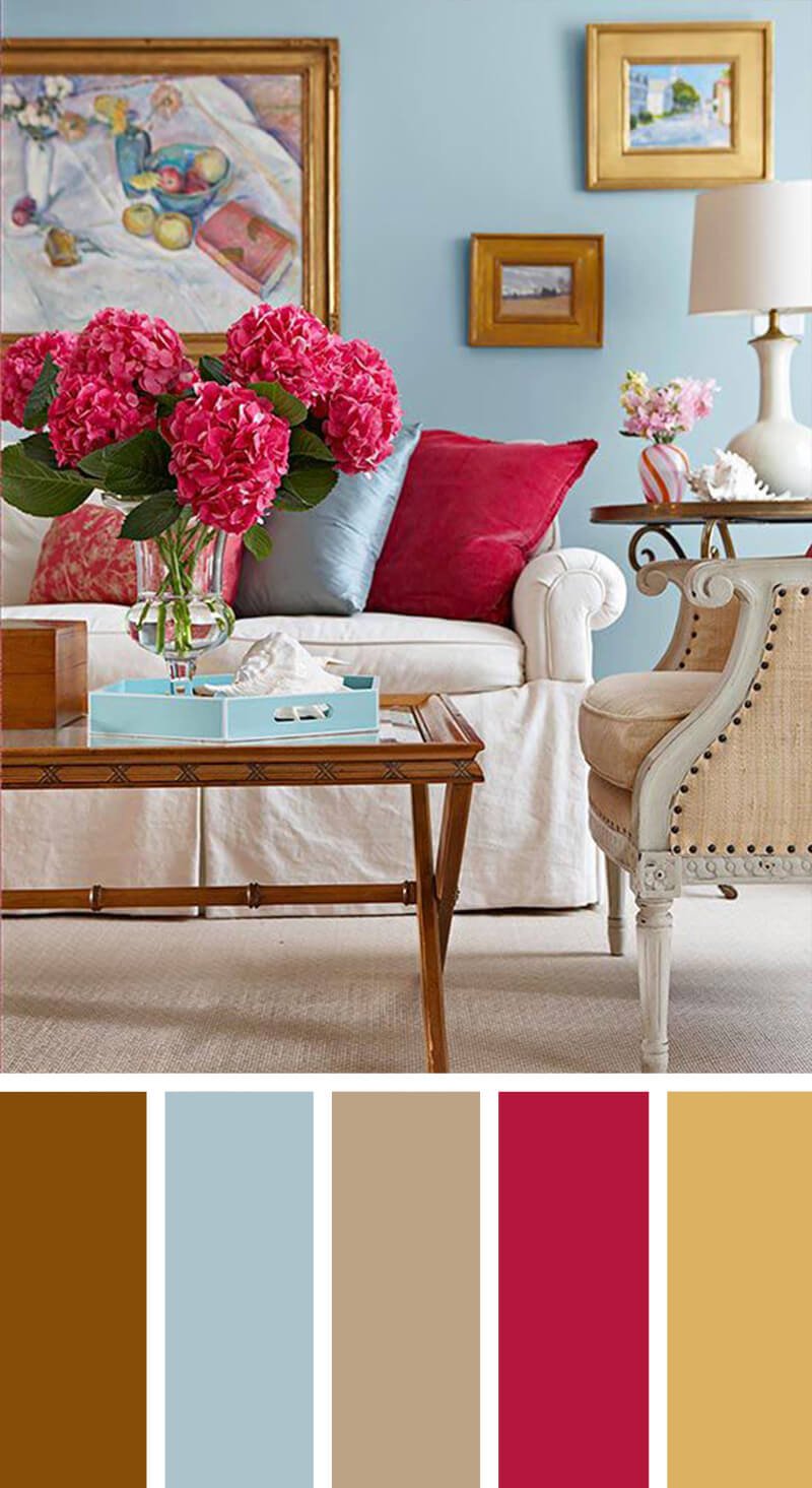 7 Best Living Room Color Scheme Ideas and Designs for 2017