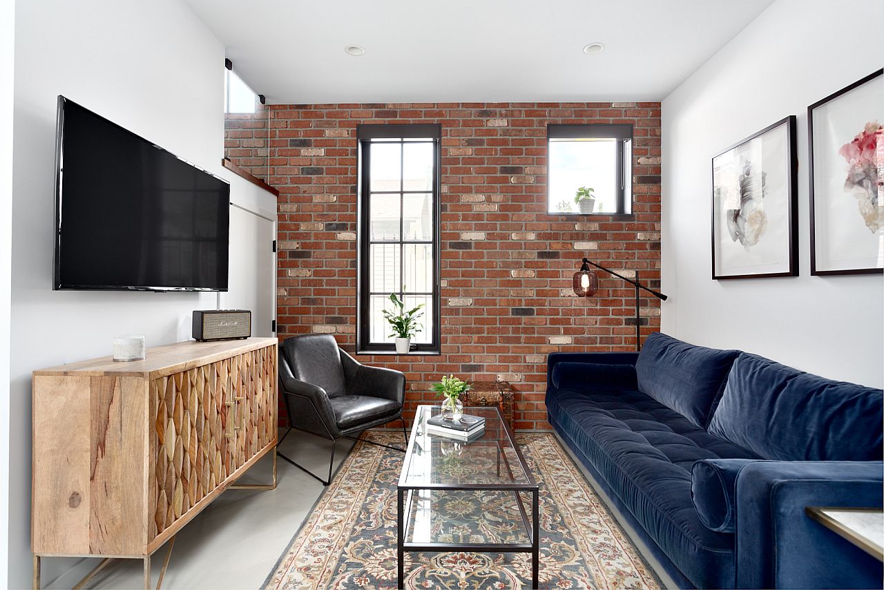 Exposed Brick Wall Living Room Ideas: Modern and Timeless