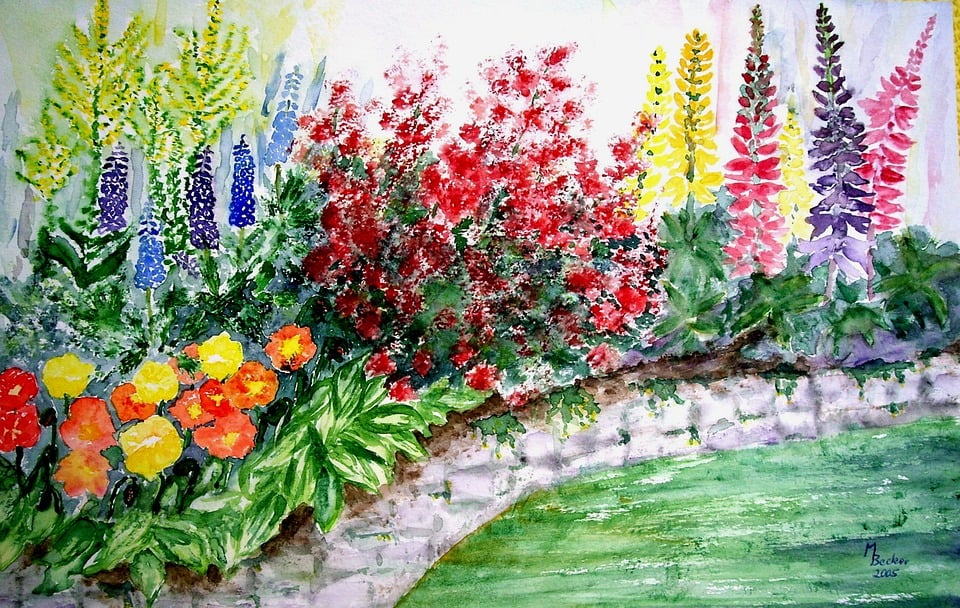 Flowers Wall Park · Free image on Pixabay