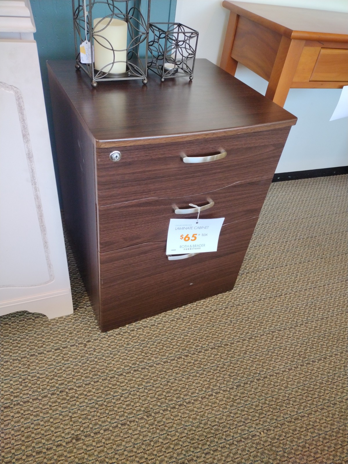 Laminate Office Storage Cabinet | Roth & Brader Furniture