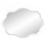 Elara Antiqued Silver Unique Wall Mirror UVU08134