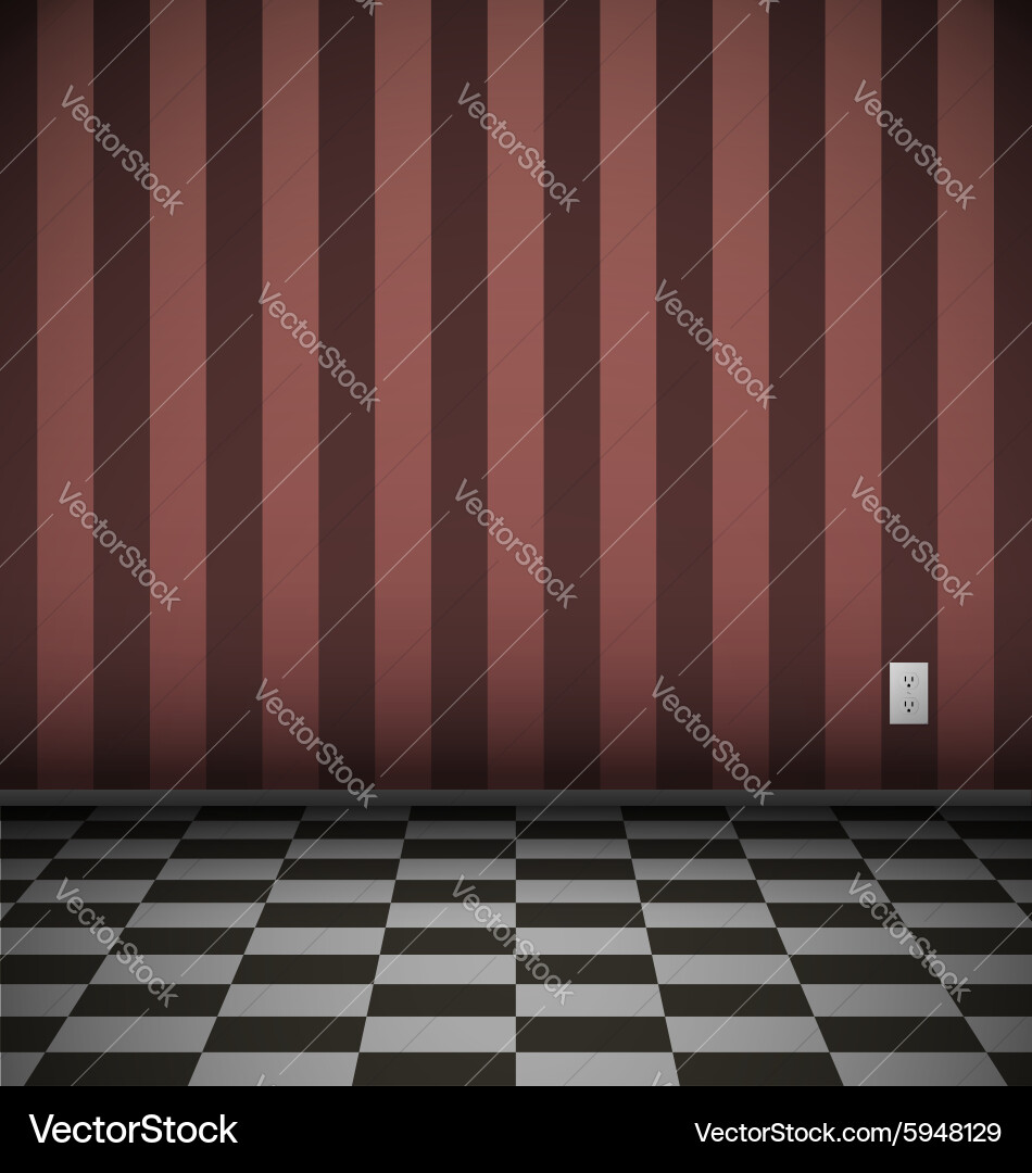 Old room Royalty Free Vector Image - VectorStock
