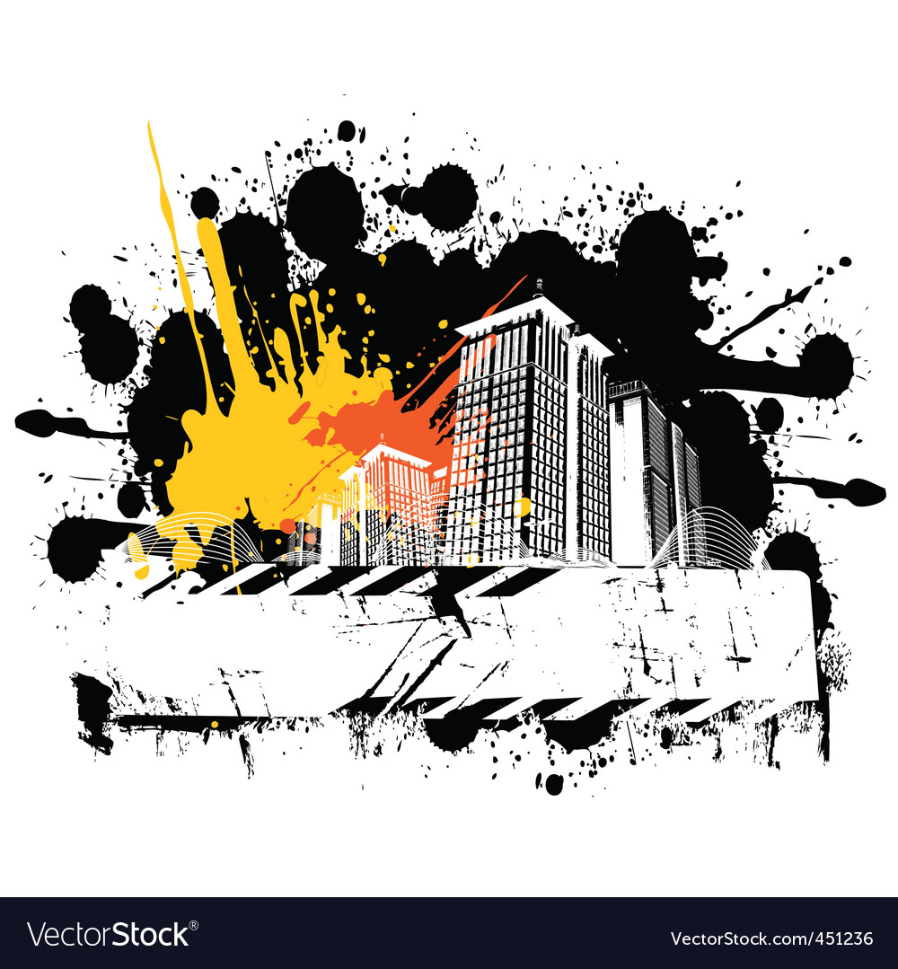 Urban grunge design Royalty Free Vector Image - VectorStock