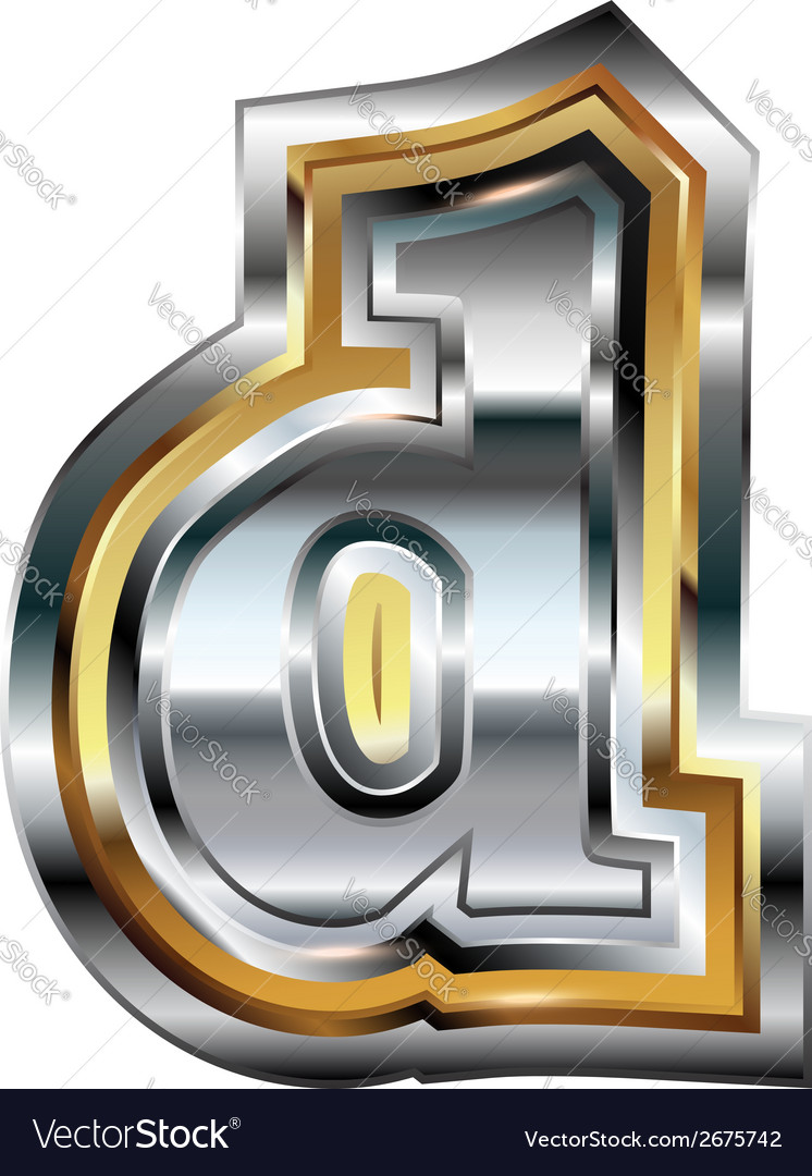 Fancy D Letter