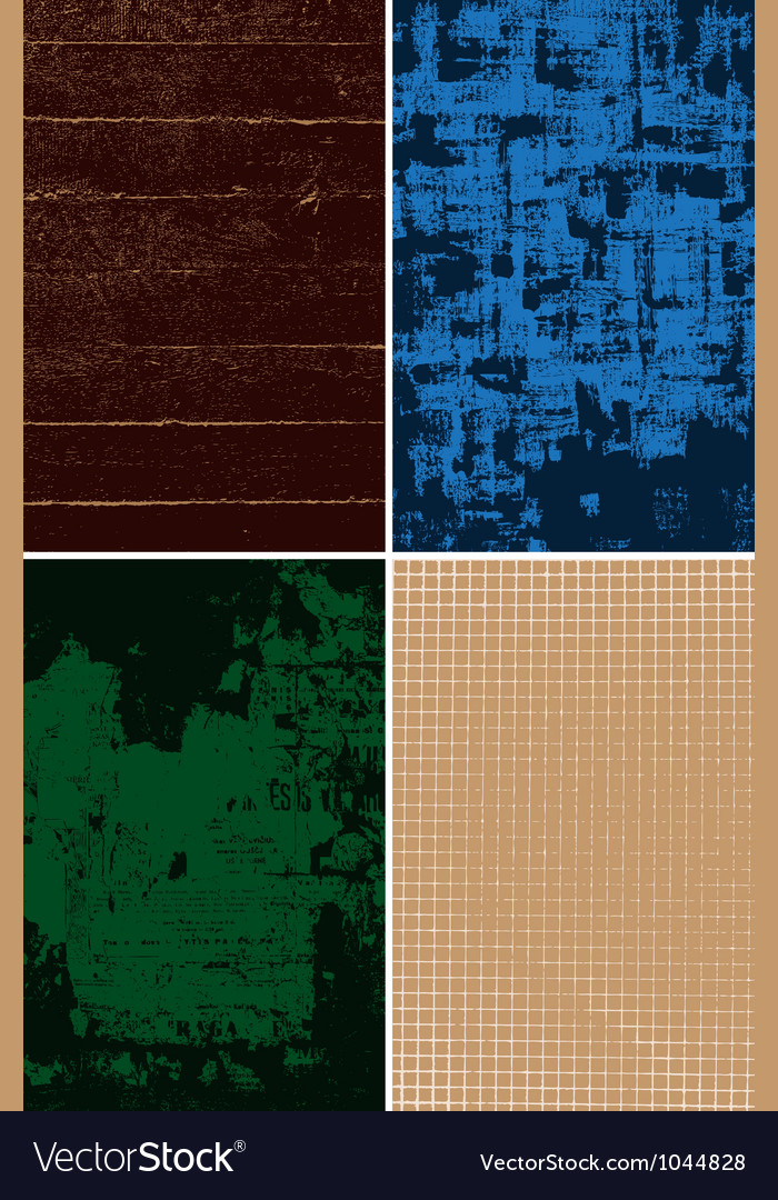 Grungy backgrounds Royalty Free Vector Image - VectorStock