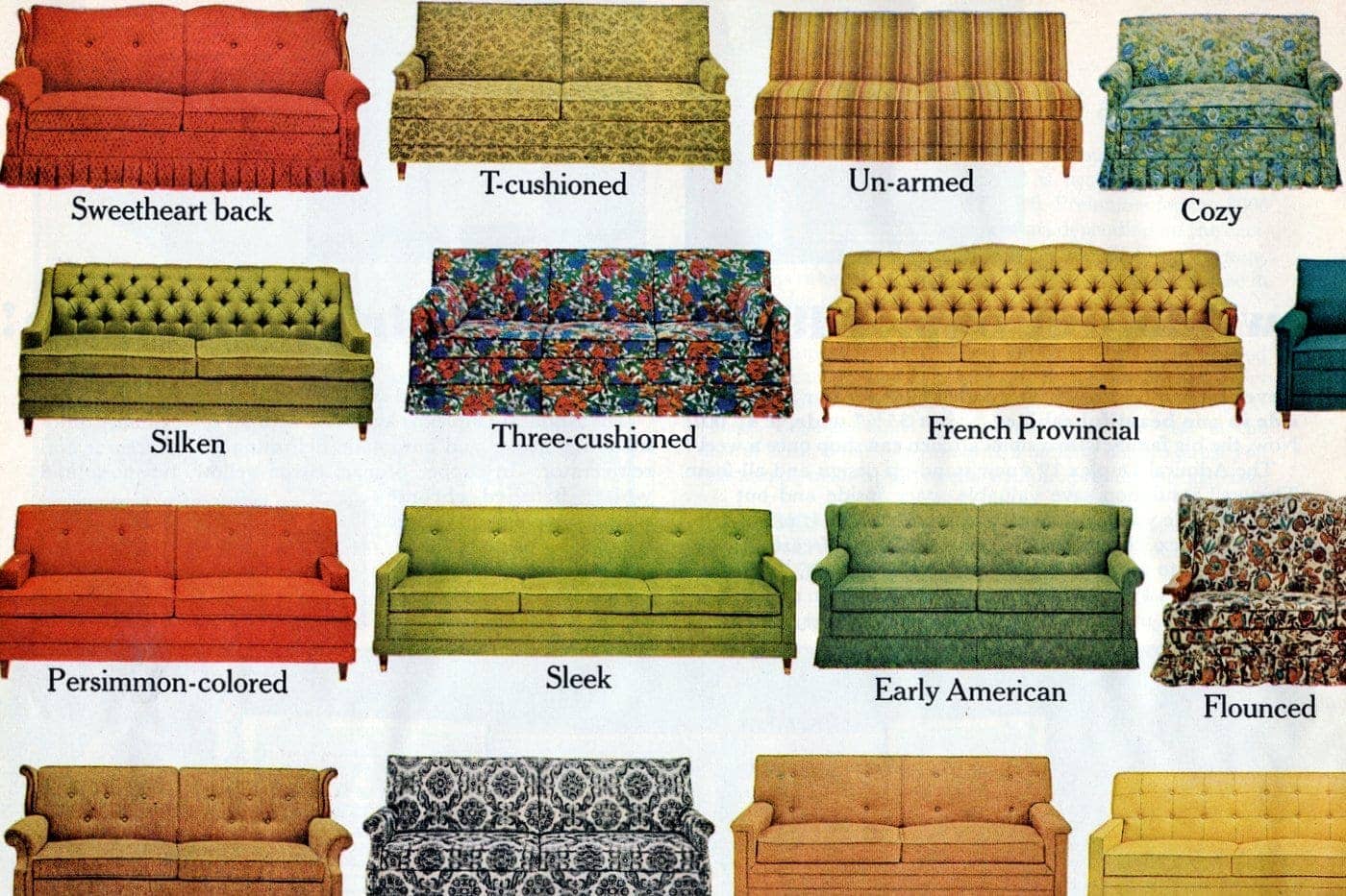 Antique Sofa Styles Guide | Cabinets Matttroy