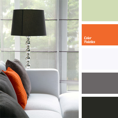 orange in an interior | Color Palette Ideas