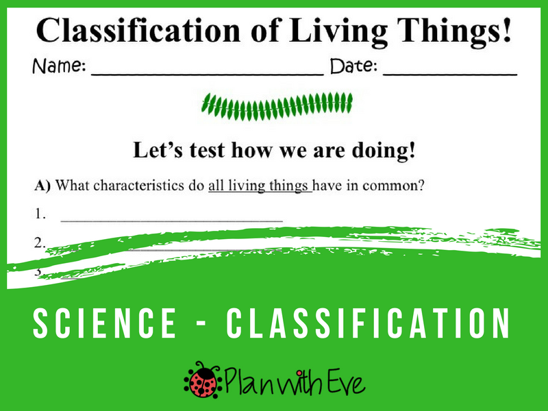 Classification of Living Things! Quiz! | Teaching Resources