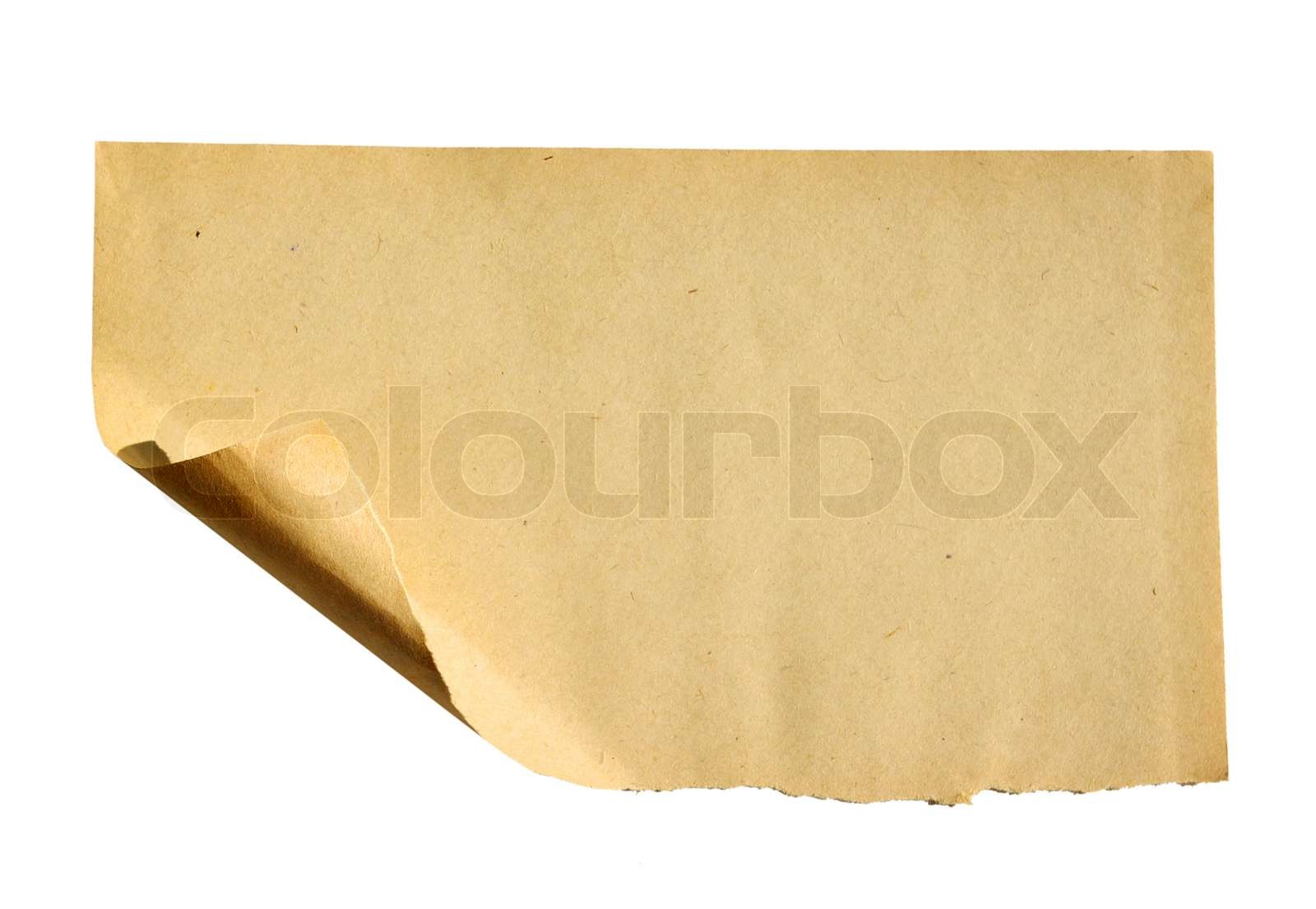 Vintage-Papier | Stock Bild | Colourbox
