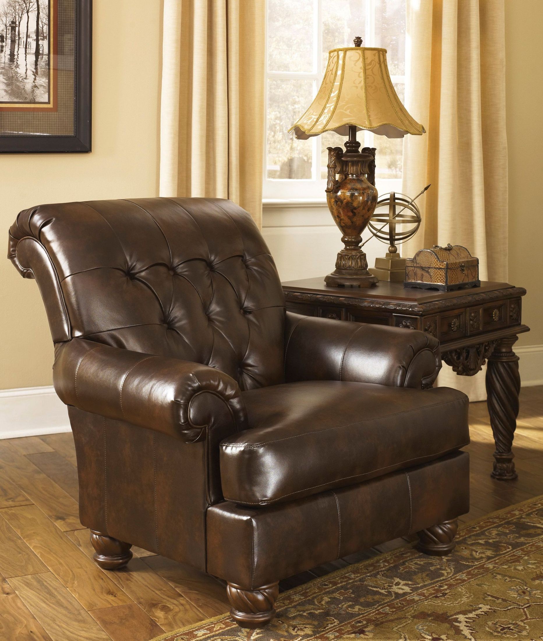 Fresco DuraBlend Antique Living Room Set from Ashley (63100) | Coleman ...