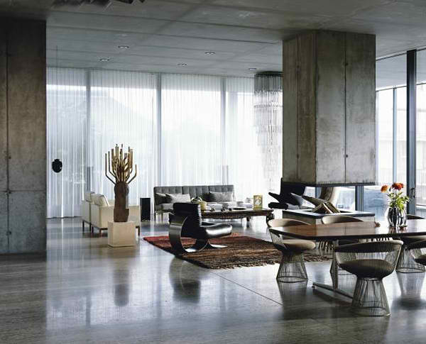 Industrial Chic Living Rooms - Decoholic