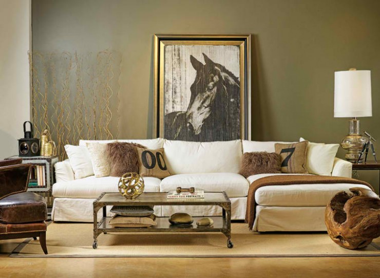 Industrial Chic Living Rooms - Decoholic