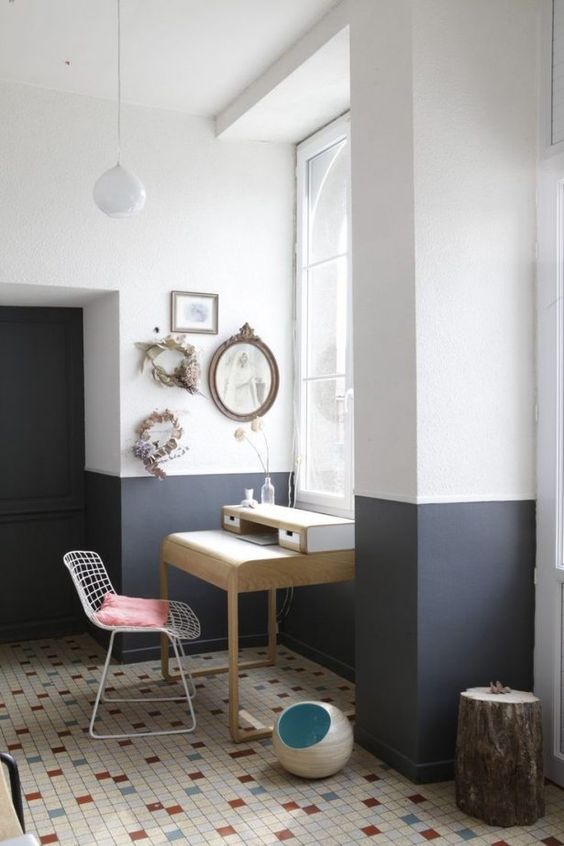 The Best Two-Tone Wall Colors Examples - Decoholic