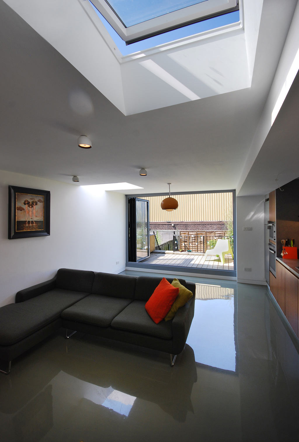 Living Room Skylight | Gallery Of The Living Room