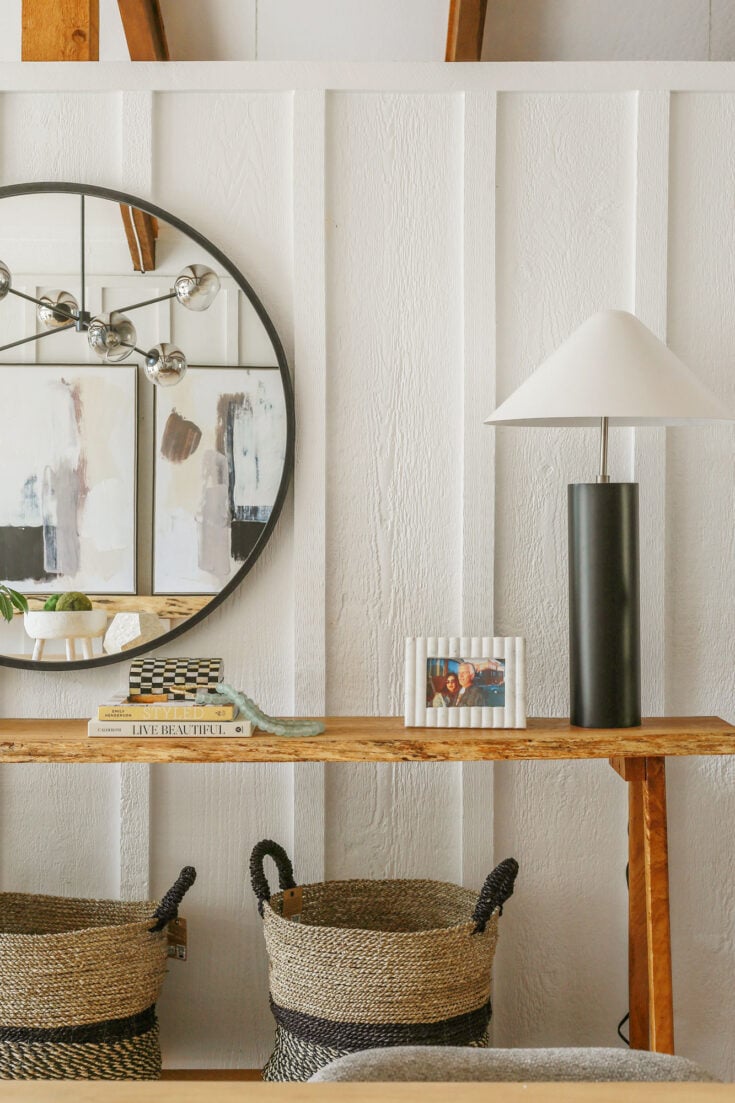 Earthy Modern Dining Room Reveal Transformation