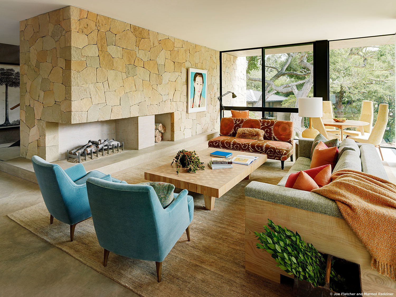 10 Beautiful Living Room Design by Marmol Radziner