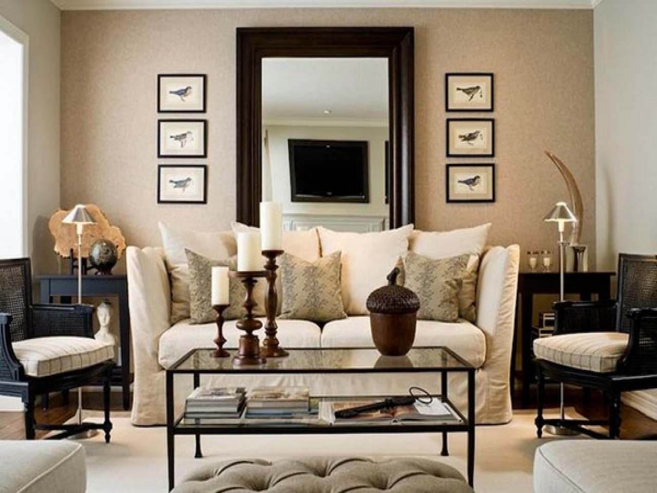 Stunning Wall Mirror Designs for your Living Room Decor