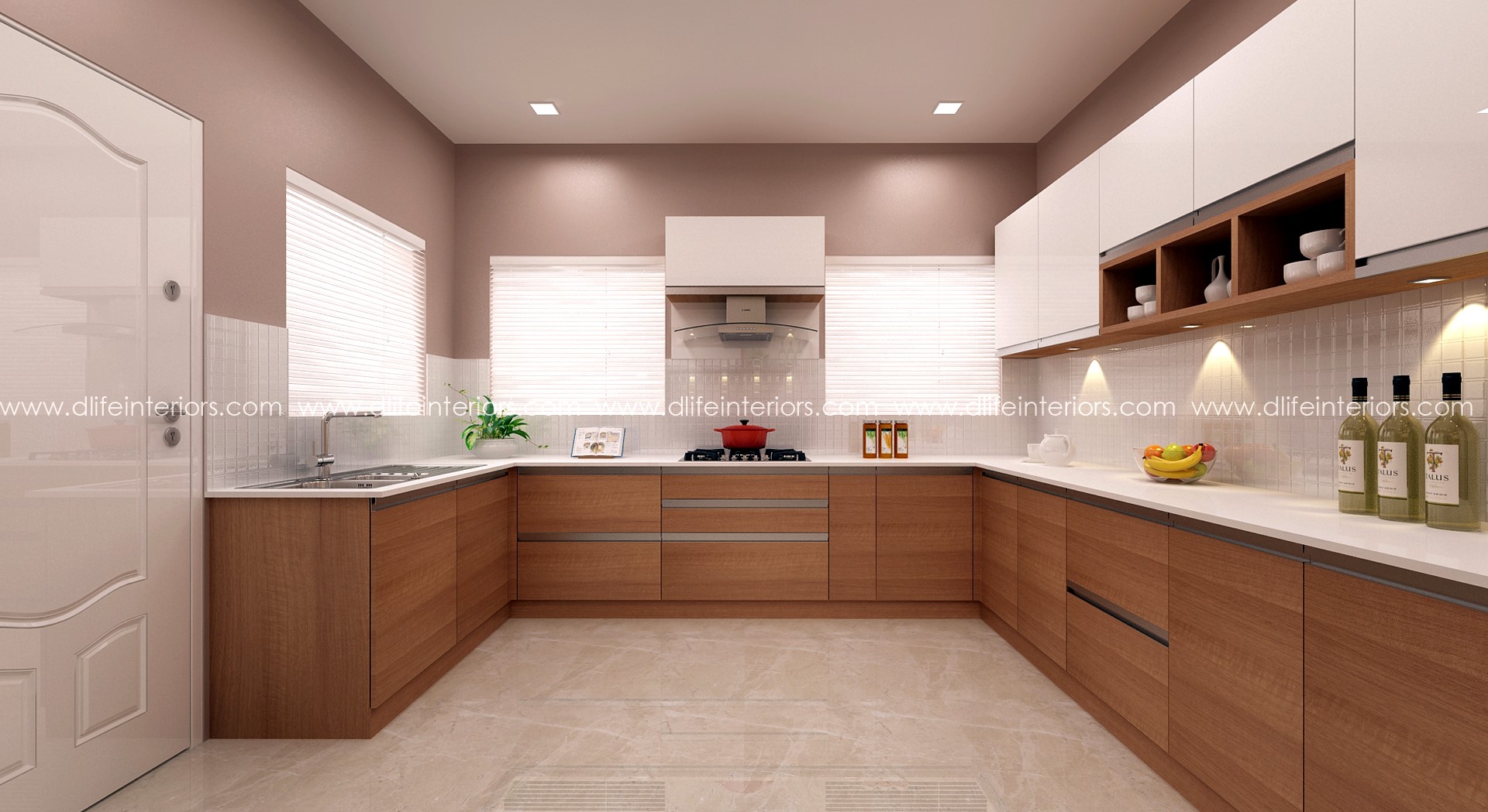 How to Design and Implement a U-Shaped Modular Kitchen