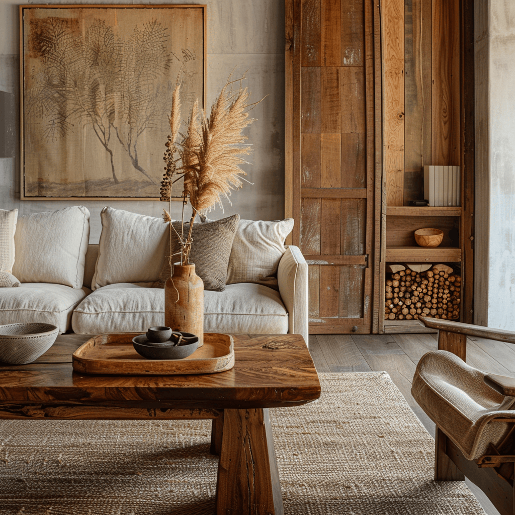How To Create An Earthy Living Room That Will Be The Envy Of Your ...