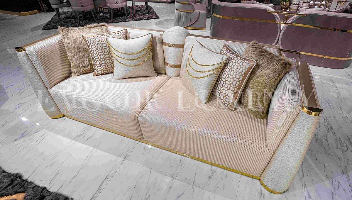 Melina Luxury Sofa Set - Evgor Furniture