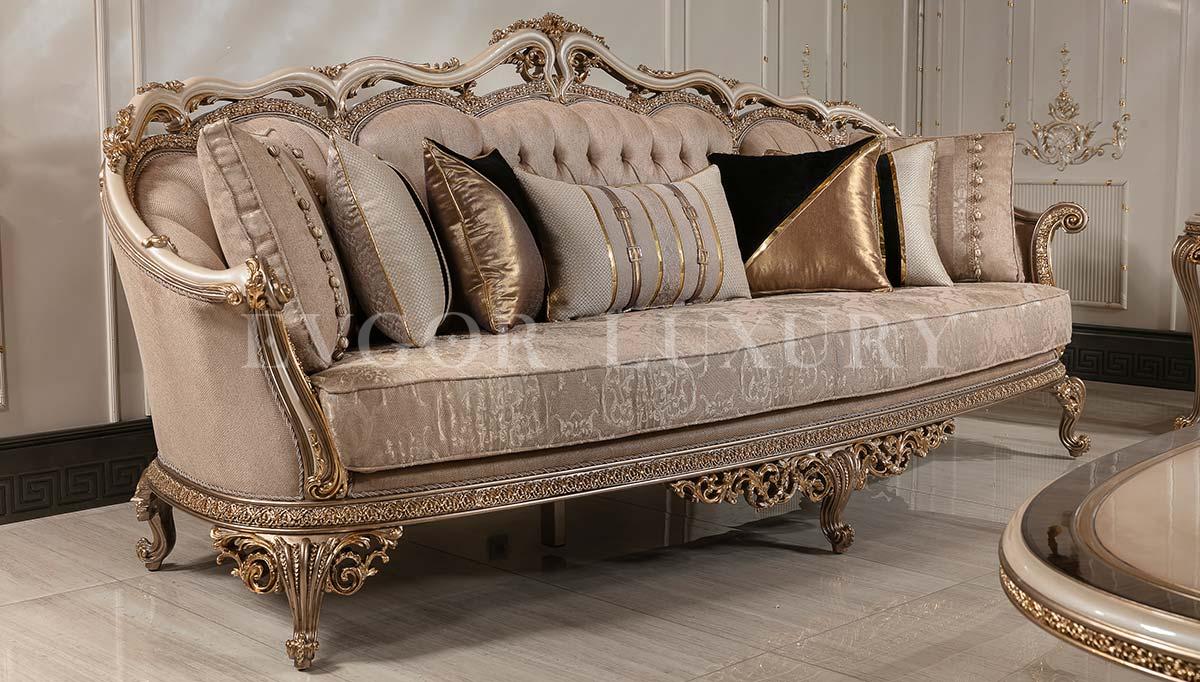 Eftelya Classic Sofa Set - Evgor Furniture