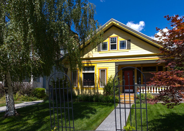 Yellow Bungalow House | Flickr - Photo Sharing!