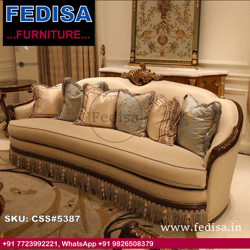 Luxury Classic Sofa Set Low Cost Sofa Set Rajwadi Sofa Leather Sofa L ...