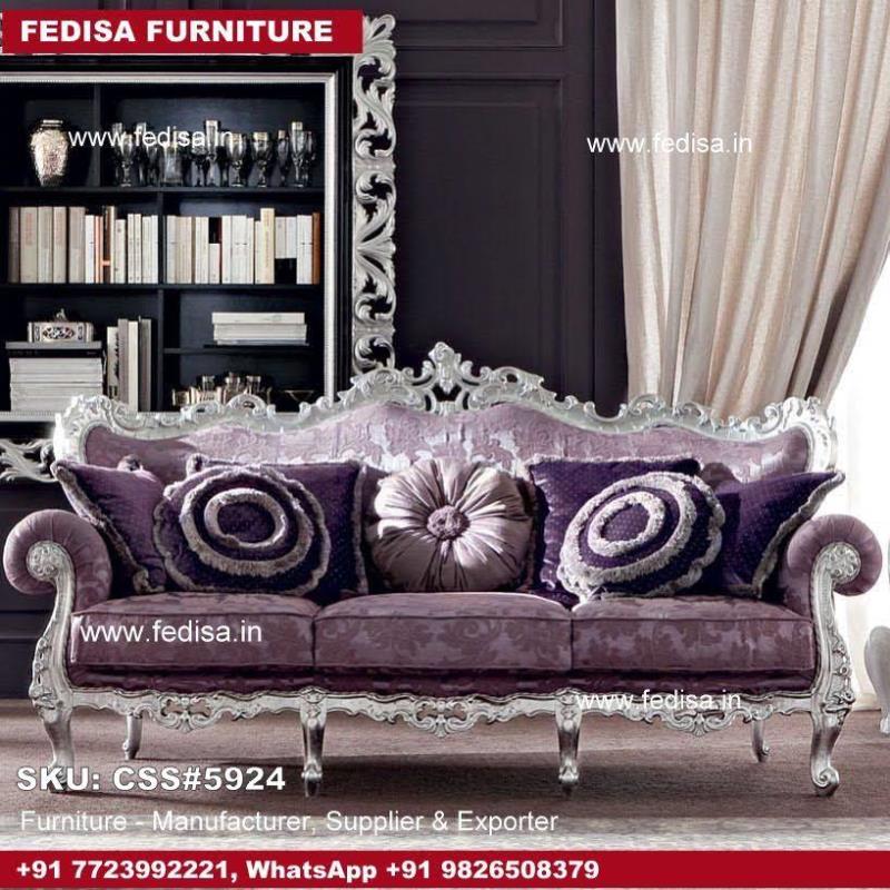 Luxury Classic Sofa Set Leather Lounge Set Wooden Sofa Frame ...