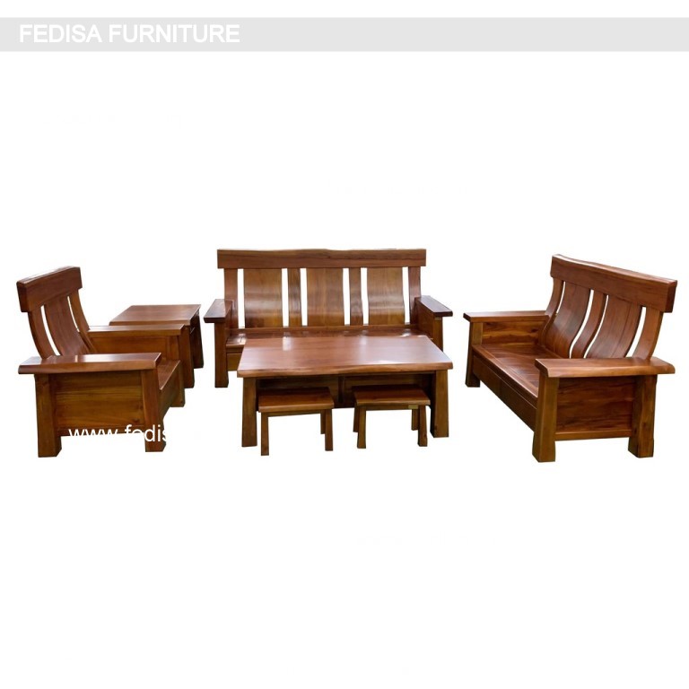 Antique Teak Wood Sofa Set Teak Wood Sofa Set Pepperfry Wooden Fabric ...