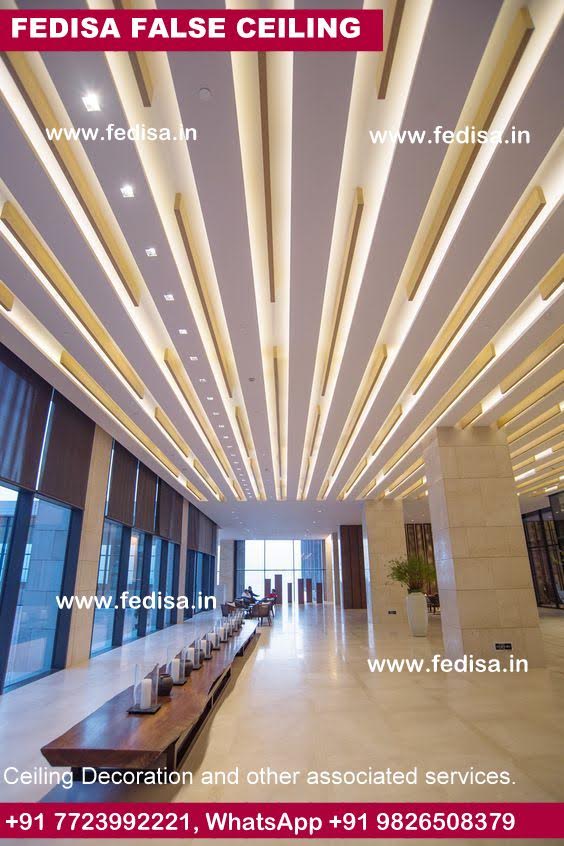 Office Ceiling Design Flower Ceiling Cement Plaster Design Simple And ...