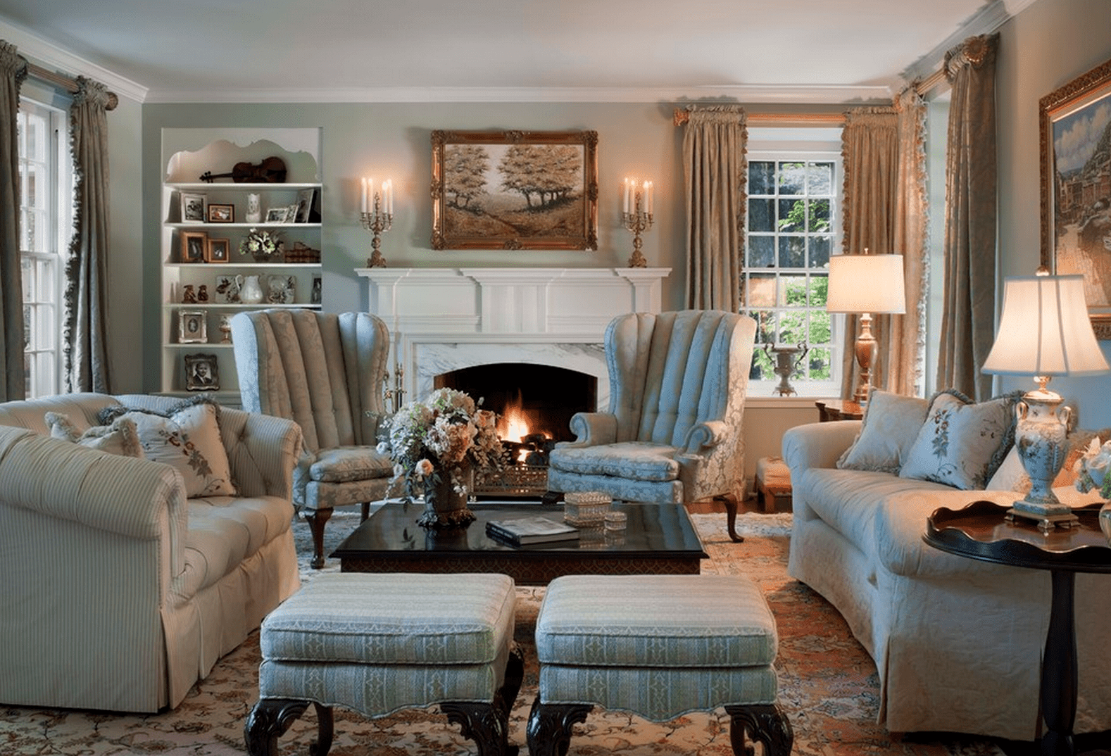 Old Fashioned Living Room | Living Room
