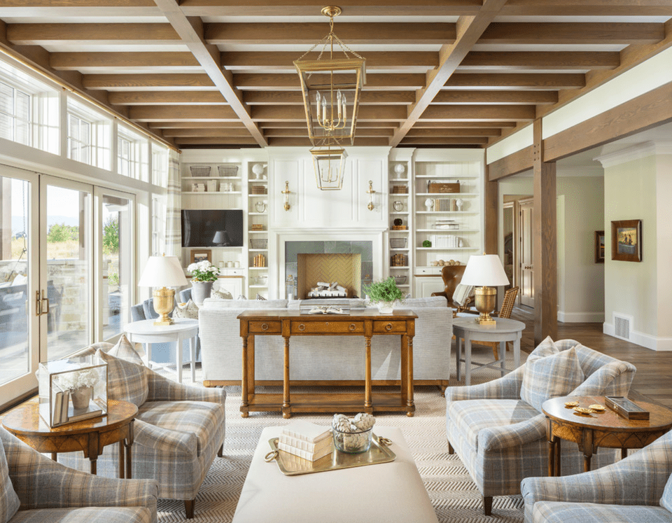 20+ Farmhouse Style Living Rooms