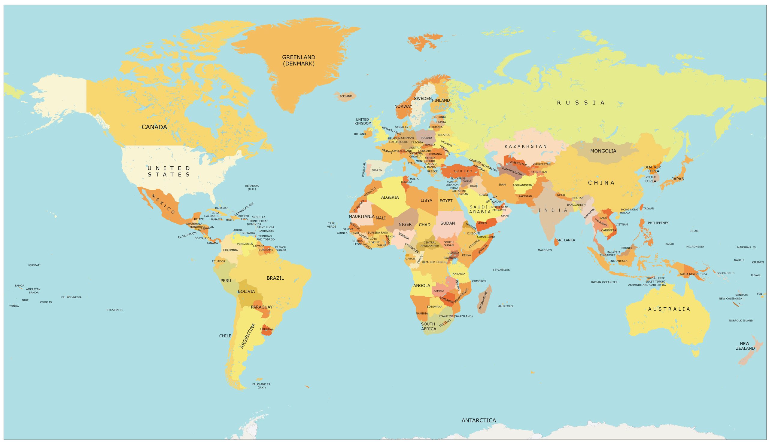 World Map 2025 Pdf Free Download - Jeni Margaux