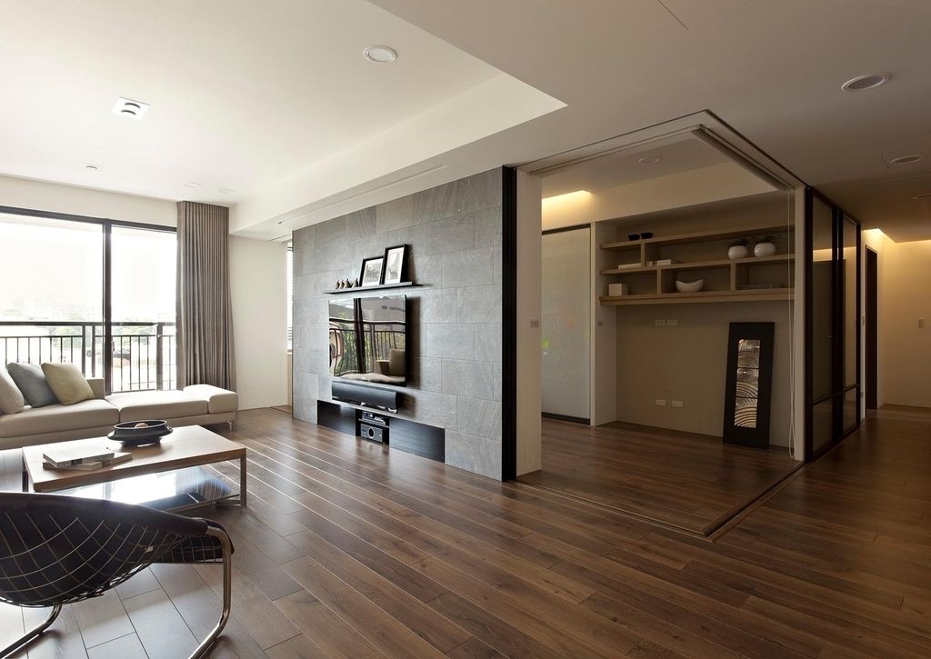 Dining Room: Living Room and Dining Room Divider Design (#9 of 16 Photos)
