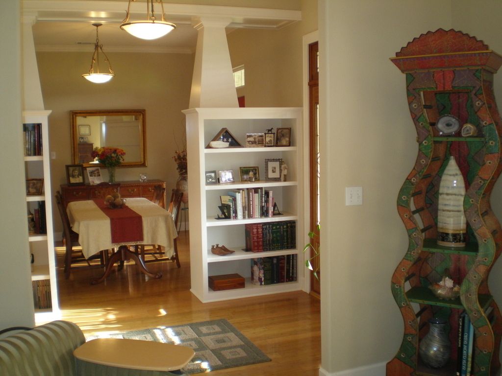 Living Room and Dining Room Divider Design