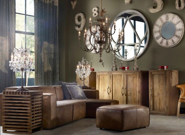 Attractive Living Room with Antique Furniture – House Design and ...