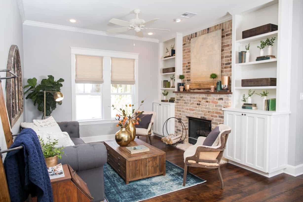 Chic Living Room With Neutral Palette