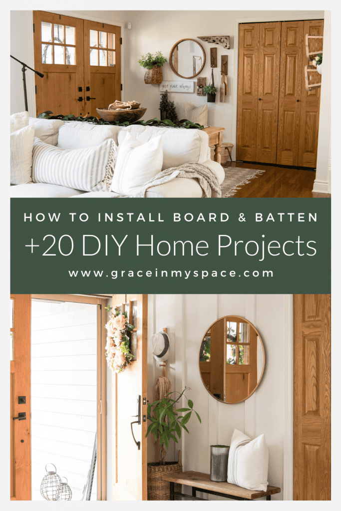 20 DIY Home Projects for Beginners - Grace In My Space
