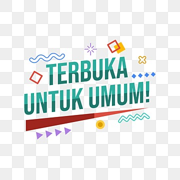 √ Logo Terbuka untuk Umum