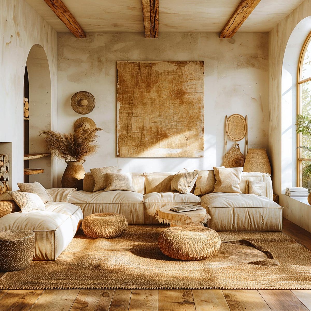 20+ Earthy Living Room Ideas That Might Cause Spontaneous Tears of Joy ...