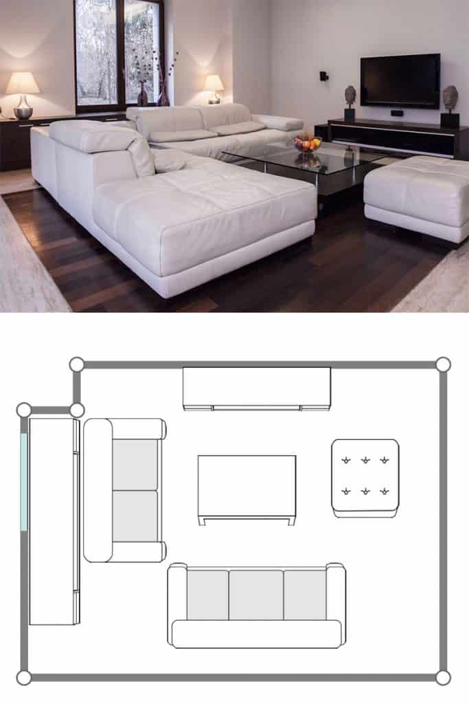 9 Small Living Room Layouts With TV - Marmads
