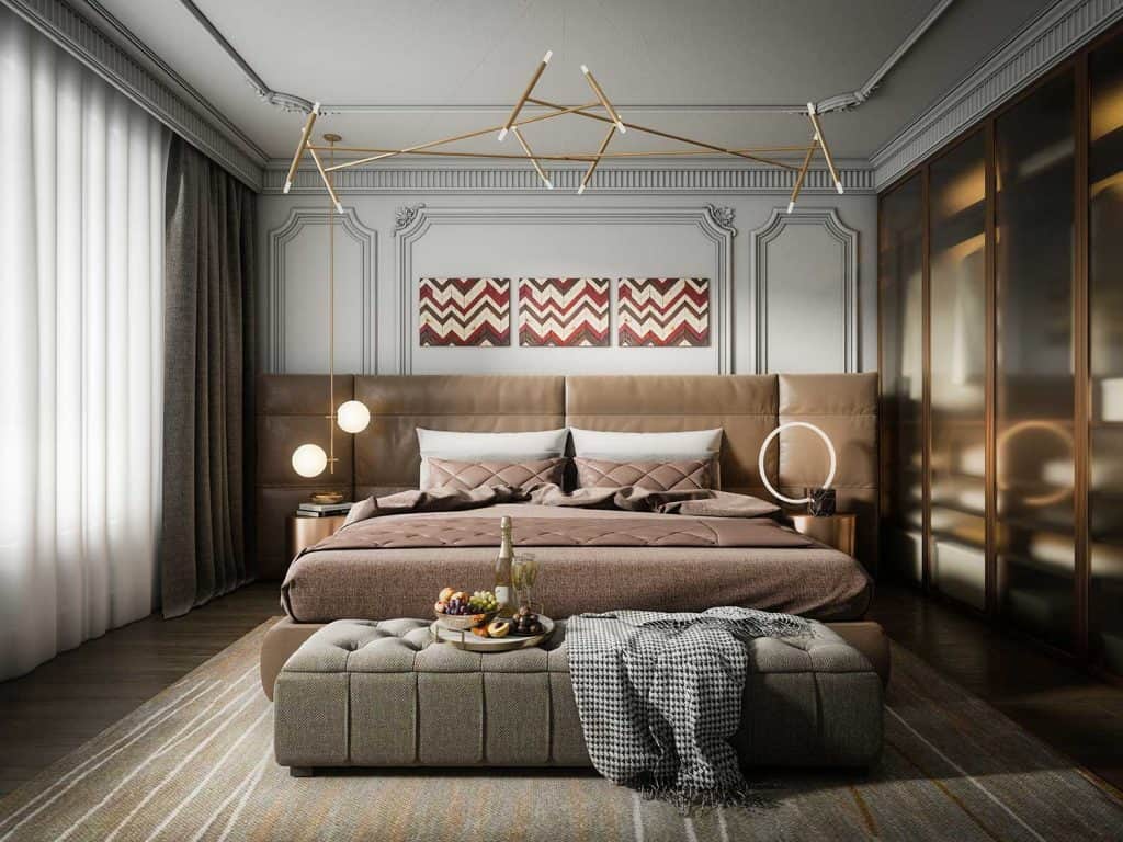 Masculine Luxury Master Bedroom Designs