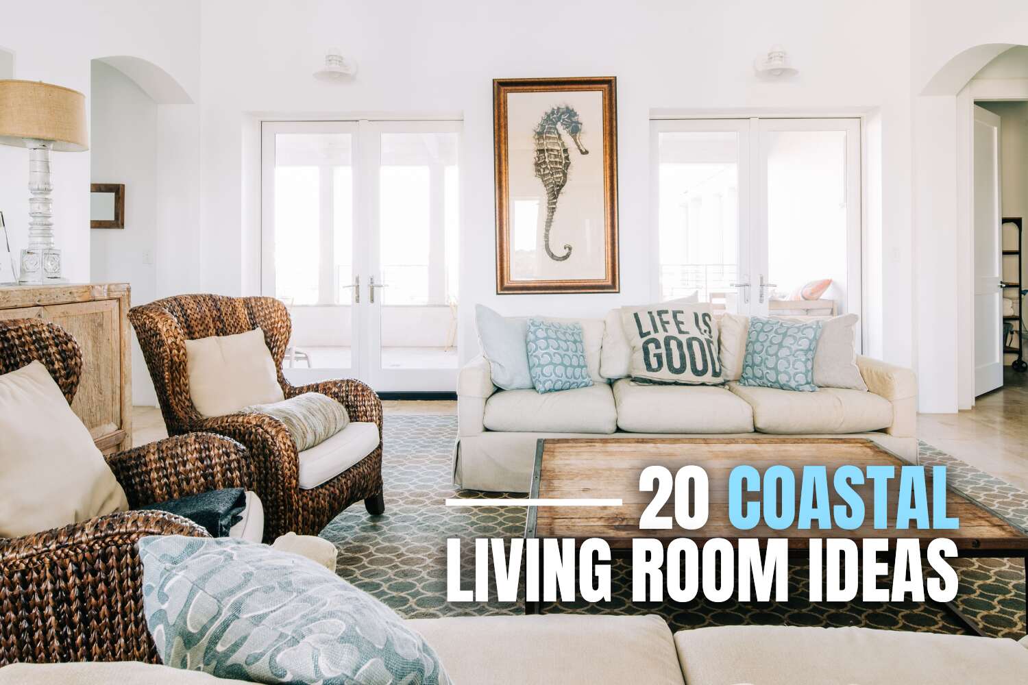 20 Coastal Living Room Ideas - H.M.G