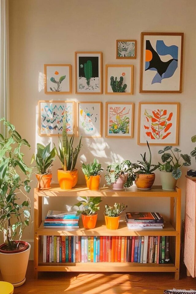 100+ Inspiring Gallery Wall Ideas to Make Your Living Room Pop - H.M.G