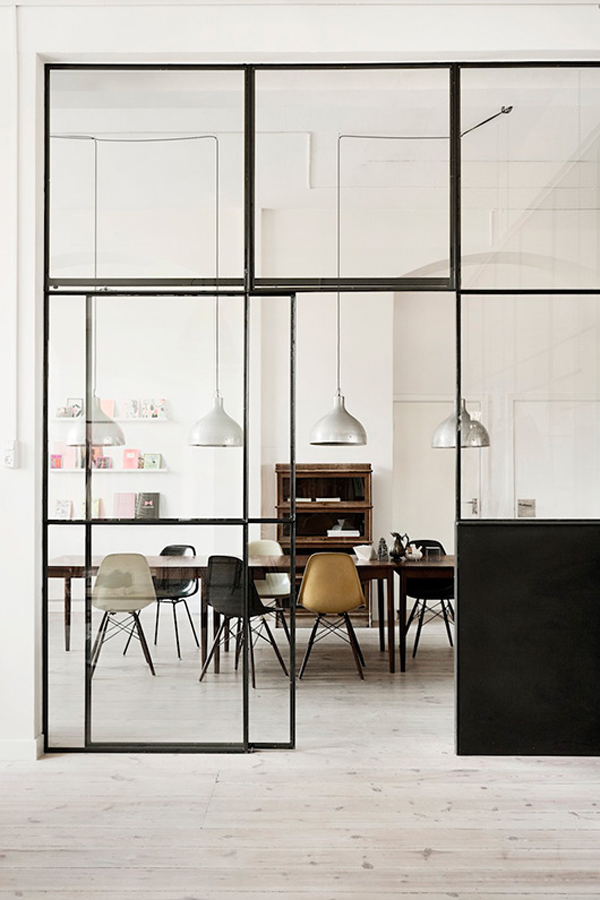 The Glass Divider For Your Space | HomeMydesign