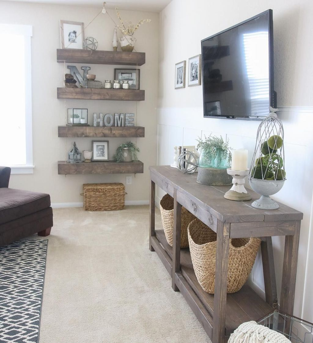 Modern Farmhouse Living Room Design Ideas 33 – HOMYSTYLE