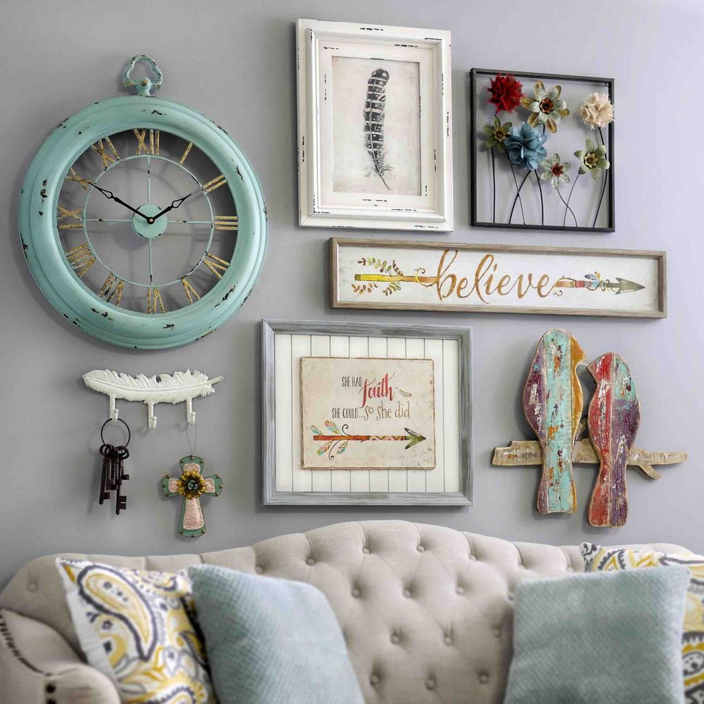 49 Brilliant Living Room Wall Gallery Design Ideas – HOMYSTYLE