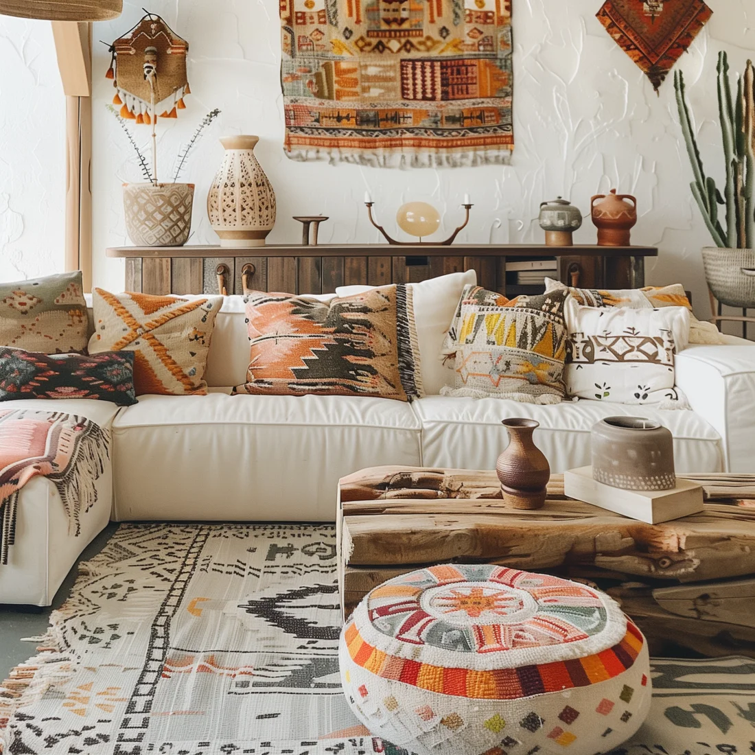 29 Boho Chic Ideas to Revamp Your Living Room